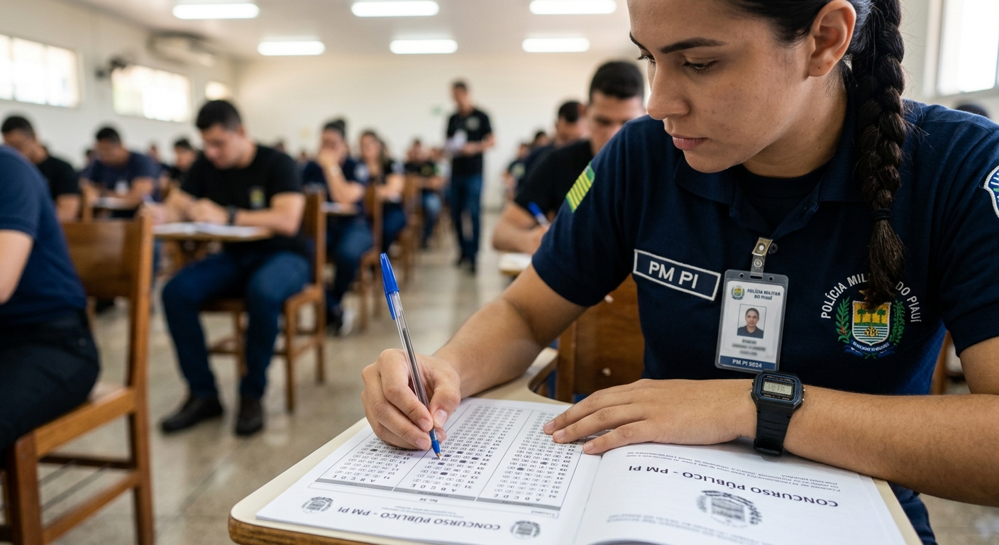 Dicas para o Dia da Prova do Concurso PM PI